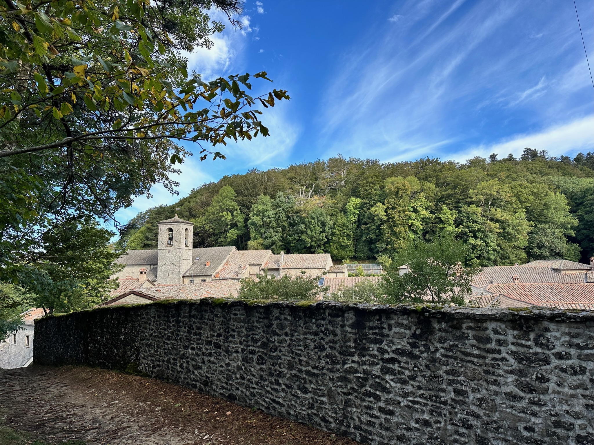 Day 10 - Depart Santuario della Verna